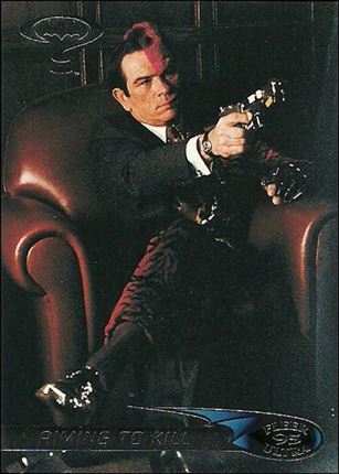 Batman Forever Fleer Ultra (Base Set) card 36 Aiming to Kill