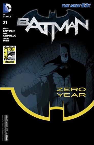 Batman (2011) issue 21-F Greg Capullo San Diego Comic-Con Cover