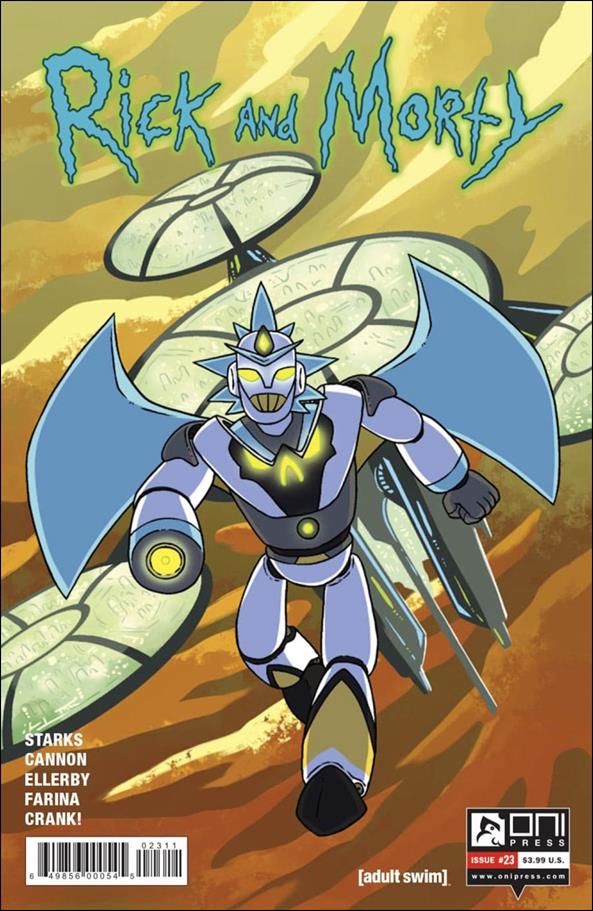 Rick and Morty (2015) issue 23 CJ Cannon Cover