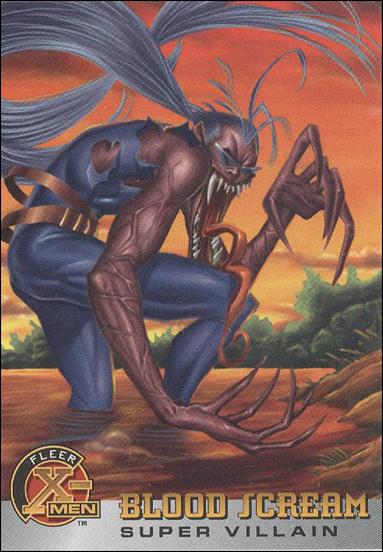 1996 Fleer X-Men International (Base Set) card 62 Blood Scream