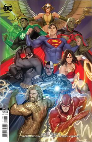 Justice League (2018) issue 14-B Stjepan Sejic Cover