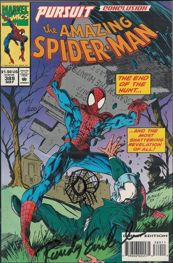 Amazing Spider-Man (1963) issue 389-B DF Signed and Remarked by R Emberlin 1/200