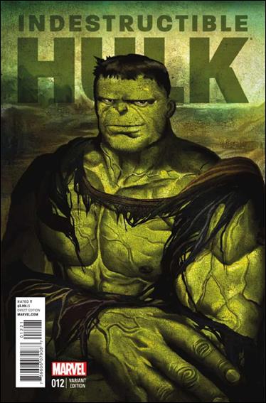 Indestructible Hulk issue 12-B Michael Del Mundo 1:30 Cover