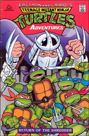 Teenage Mutant Ninja Turtles Adventures (1990) Cover Image 2