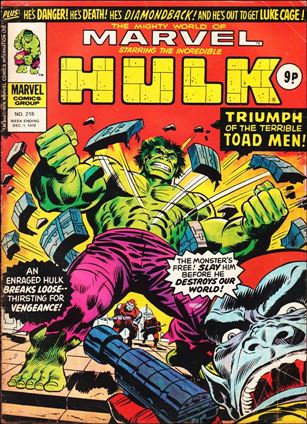 Mighty World of Marvel (UK) (1972) issue 218