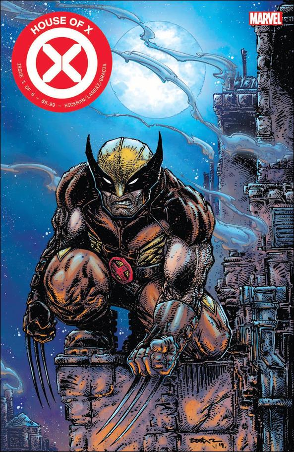 House of X issue 1-T Kevin Eastman Clover Press Cover