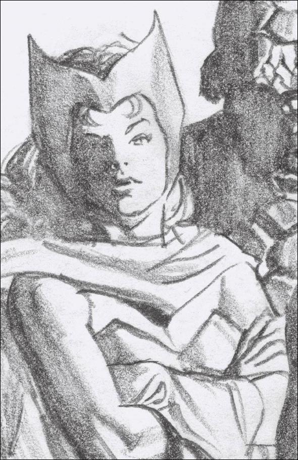 Strange Academy issue 4-E Alex Ross 1:100 Timeless Virgin Sketch Cover