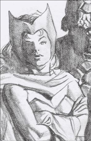 Strange Academy issue 4-E Alex Ross 1:100 Timeless Virgin Sketch Cover