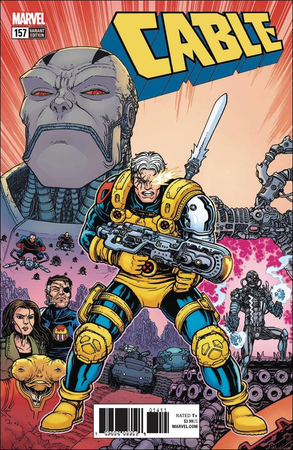 Cable (1993) issue 157-B Chris Burnham Cover