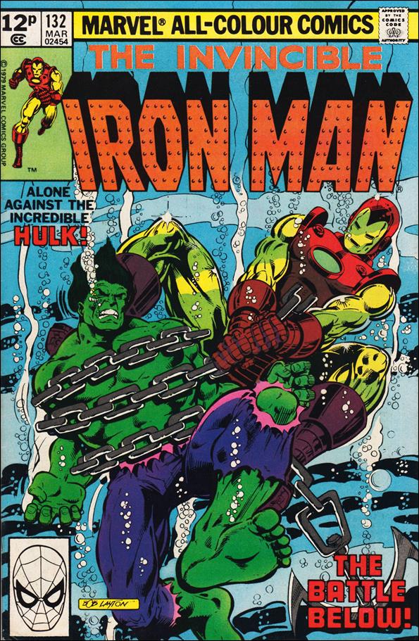 Iron Man (1968) issue 132-B UK Price Cover