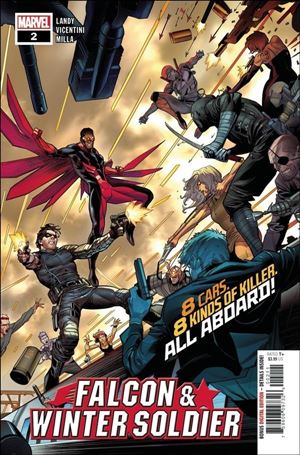 Falcon & Winter Soldier issue 2 Dan Mora Cover