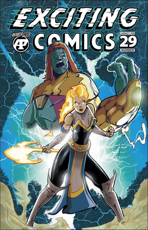 Exciting Comics (2019) issue 29 David Jaxon Cover