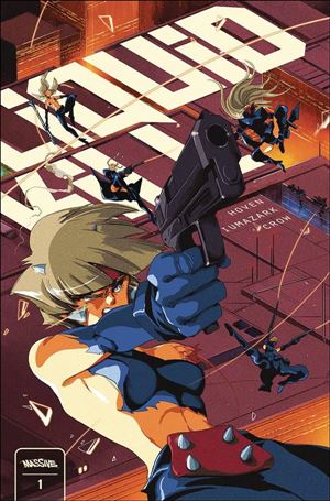 Liquid Kill Vol. 2 issue 1-C Phillip Knott Anime Homage Cover