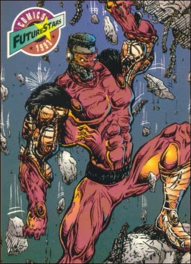 Comics FutureStars (Base Set) card 93 Crimson Steel