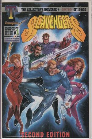 Scavengers issue 1-C 1/10,000 Second Edition Cover