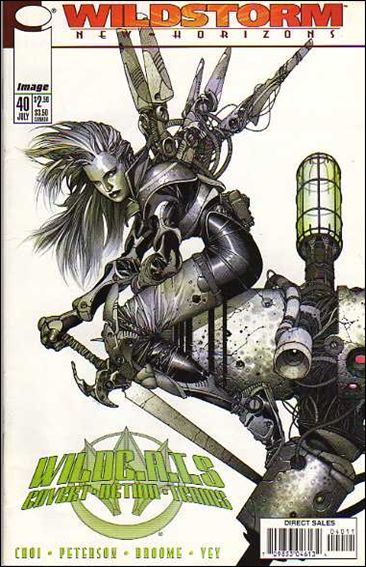 WildC.A.T.s: Covert Action Teams issue 40-C Travis Charest "Puzzle" Cover