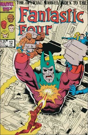 Official Marvel Index to the Fantastic Four Cover Image 2