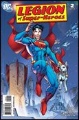 Legion of Super-Heroes (2010) issue 2-B Jim Lee 1:10 Cover