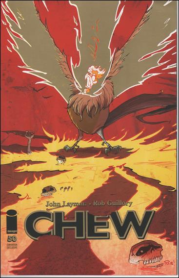 Chew issue 50-B Rob Guillory San Diego Comic Con Cover