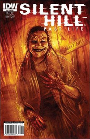 Silent Hill: Past Life issue 4-B Justin Randall 1:10 Cover