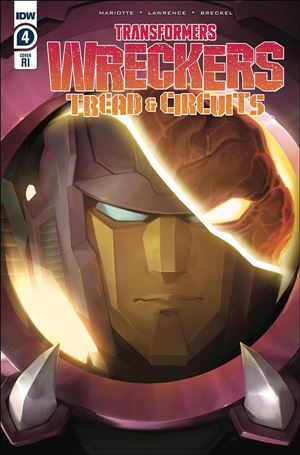 Transformers: Wreckers - Tread & Circuits issue 4-C Sara Pitre-Durocher 1:10 Cover