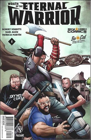 Wrath of the Eternal Warrior issue 1-JI Deth Phimmasone Sky High Comics/SoCal Games Cover