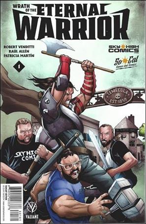 Wrath of the Eternal Warrior issue 1-JI Deth Phimmasone Sky High Comics/SoCal Games Cover