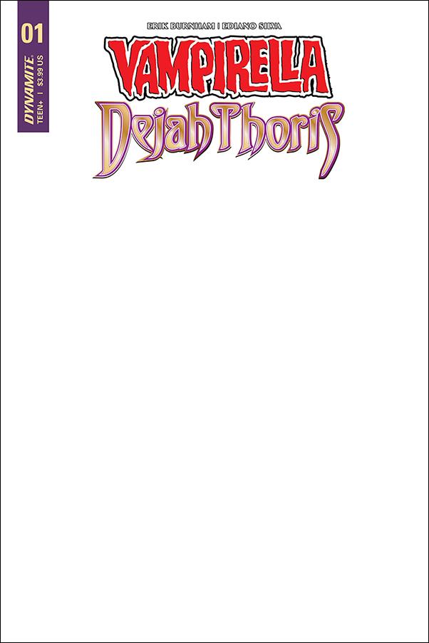 Vampirella/Dejah Thoris issue 1-M Blank Authentix Cover