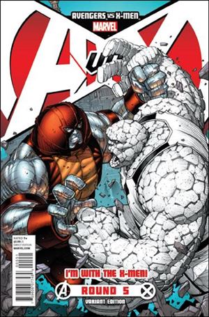 Avengers vs X-Men issue 5-F Dale Keown X-Men Team Cover