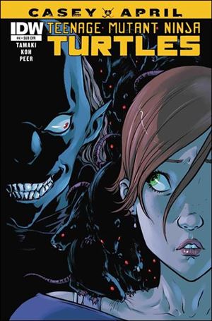 Teenage Mutant Ninja Turtles: Casey and April issue 4-B Sophie Campbell Subscription Cover
