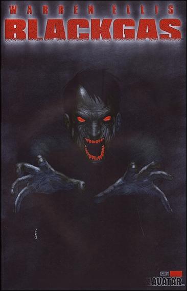 Warren Ellis: Blackgas  issue 1-G Blood Red Convention Foil Cover 1/750