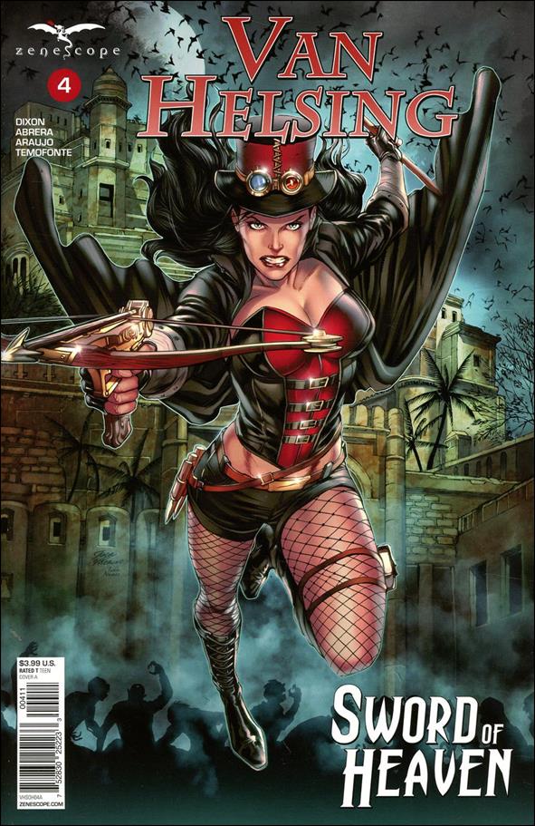 Van Helsing: Sword of Heaven issue 4 Igor Vitorino Cover