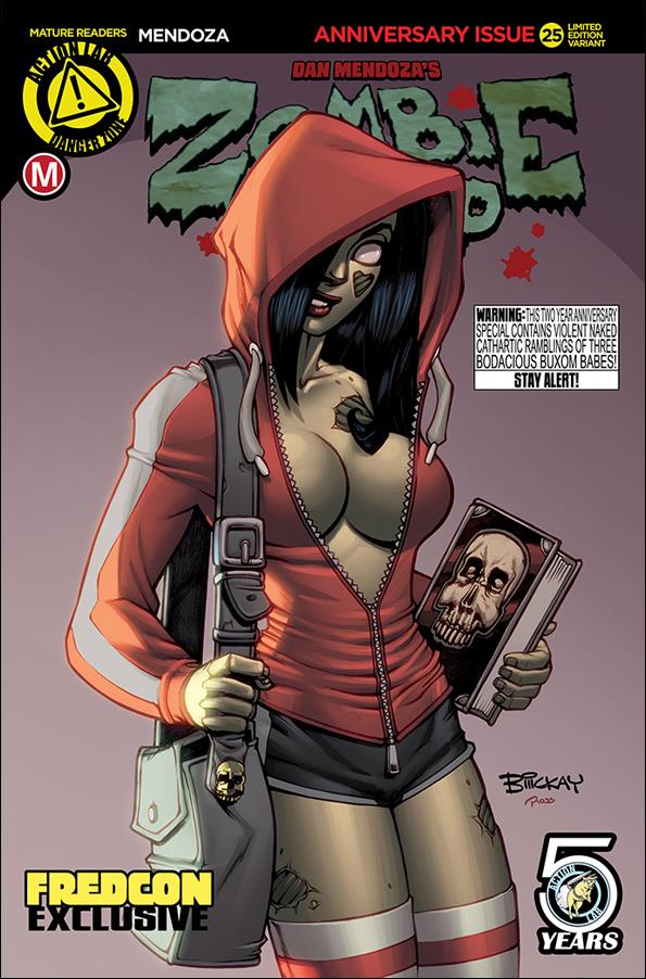 Zombie Tramp (2014) issue 25-J Bill McKay Fredcon Cover 1/100