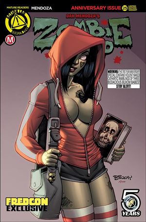 Zombie Tramp (2014) issue 25-J Bill McKay Fredcon Cover 1/100
