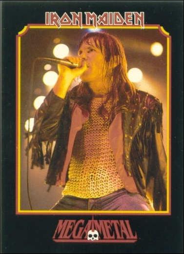 Mega Metal (Base Set) card 29 Bruce Dickinson