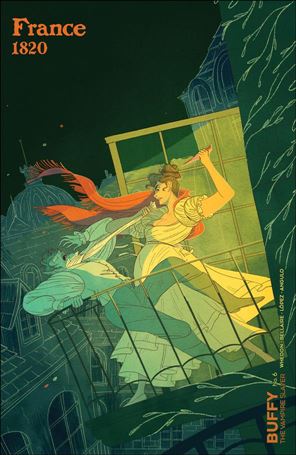 Buffy the Vampire Slayer (2019) issue 6-C Alexa Sharpe Chosen One Cover