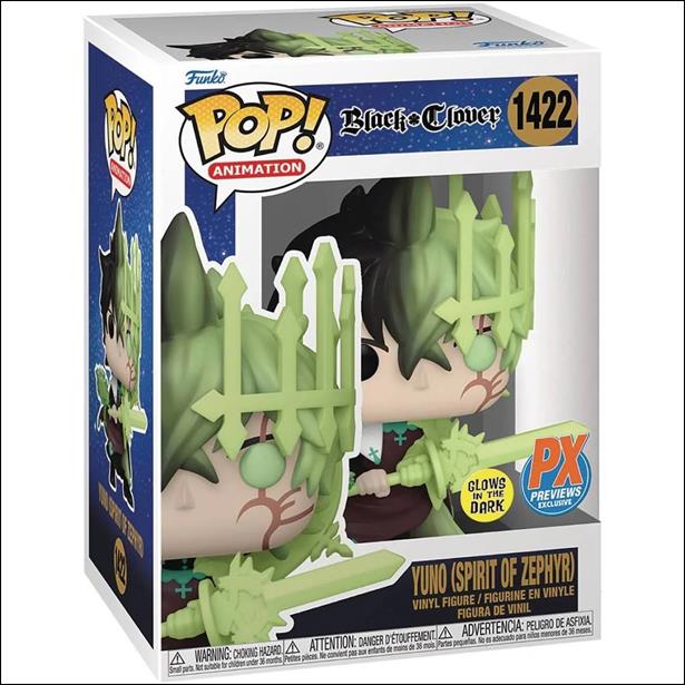 POP! Animation figure 1422-B The Spirit of Zephyr (GITD)
