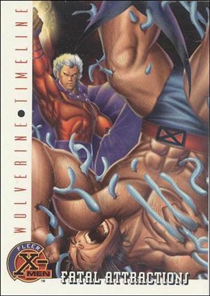 1996 Fleer X-Men International (Base Set) card 86 Fatal Attractions