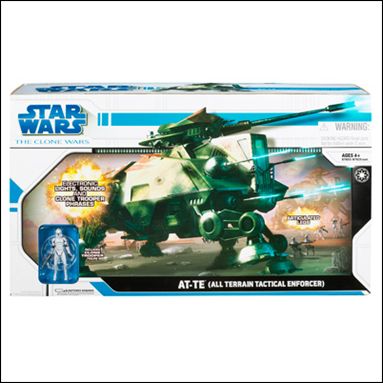 Star Wars: The Clone Wars Collection Vehicles figure 5 AT-TE (All Terrain Tactical Enforcer)