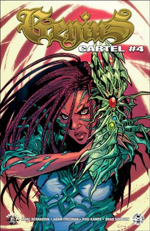 Genius: Cartel issue 4-B Witchblade Cover
