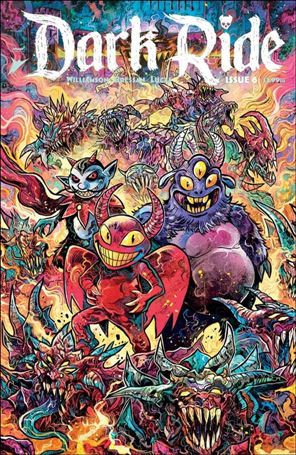 Dark Ride issue 6-B Vincenzo Riccardi Cover