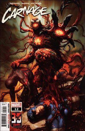 Carnage (2022) issue 12 Kendrick Lim Cover
