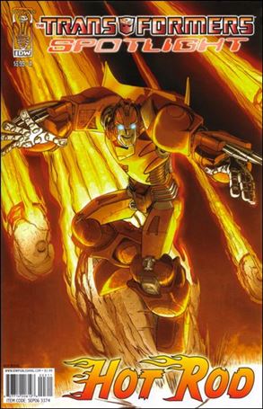 Transformers Spotlight issue nn3 Hot Rod - Nick Roche Standard Cover