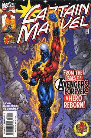 Captain Marvel (1999) issue 1 Full Color Cover