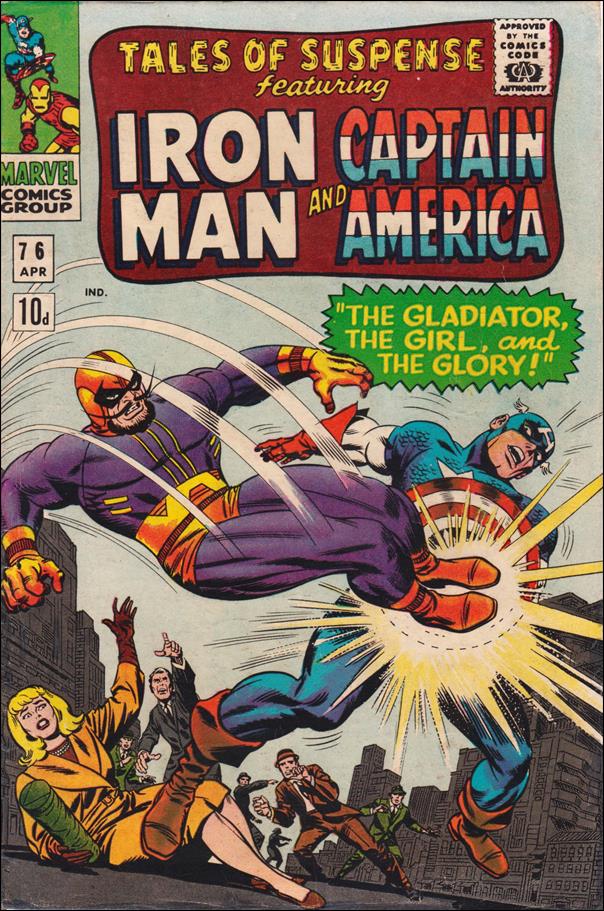 Tales of Suspense (1959) issue 76-B UK Price Cover