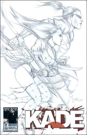 Kade: Rising Sun issue 1-B Billy Tucci Pencil Edition Cover