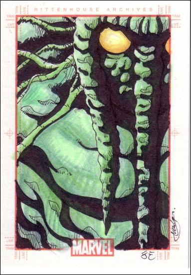 70 Years of Marvel Comics (SketchaFEX Subset) card NC Nestor Celario, Jr.
