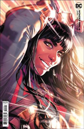 Wonder Girl (2021) issue 4-B Jamal Campbell Cardstock Cover