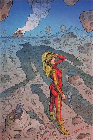 Barbarella (2017) issue 7-H Giovanni Timpano Virgin Cover