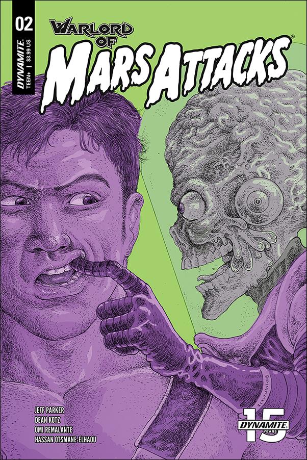 Warlord of Mars Attacks issue 2-C Ramon Villalobos Cover